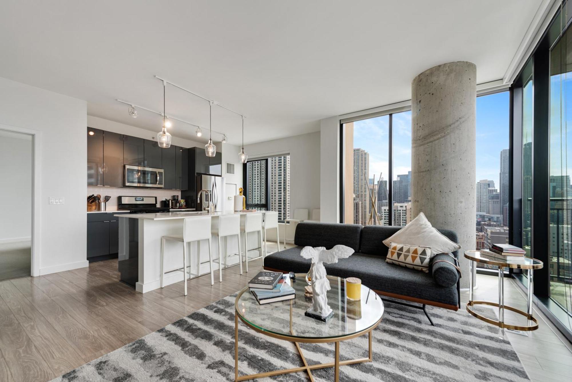 שיקגו Aurelien Spacious Apartments In The Heart Of Gold Coast מראה חיצוני תמונה